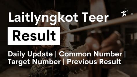 laitlyngkot teer result today|Shillong Teer Results Today (July 2) LIVE: Morning Teer, Juwai .